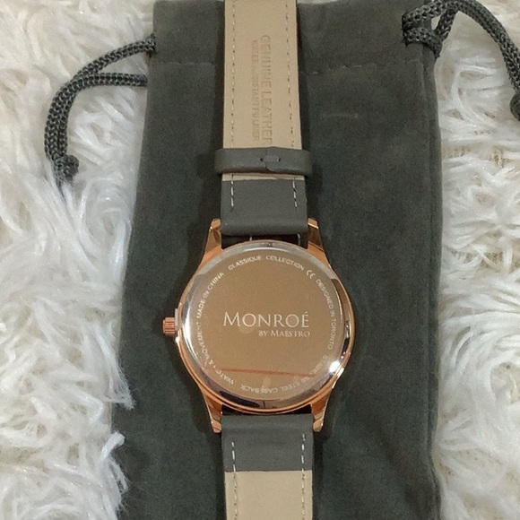 Monroe Rose Gold Watch - Picture 3 of 3
